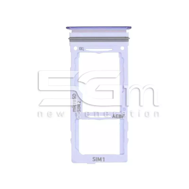 Dual Sim Card + Micro SD Violet Samsung SM-A525 - A526 A52