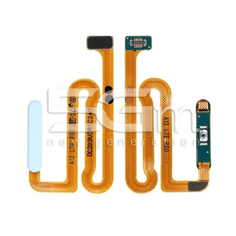 Fingerprint Light Blue Flex Cable Samsung A135 A13 Ori