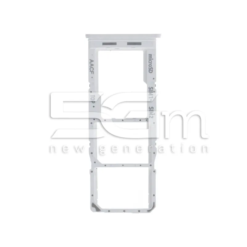 Support Double Carte SIM Blanc Samsung A135 - A137 A13 | 5G-M.com