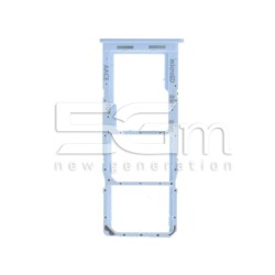 Supporto Dual Sim Card Blue Samsung SM-A135 - A137 A13