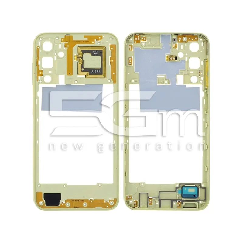 Middle Frame Personality Yellow + NFC Samsung SM-A156 A15 5G | Store Online 5G-M
