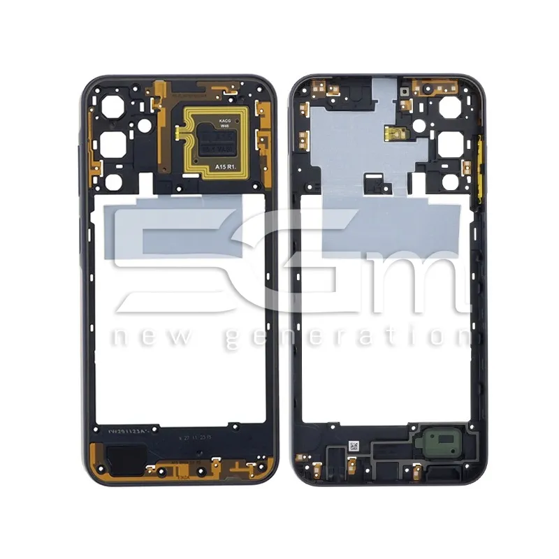 Châssis Intermédiaire Brave Noir + NFC Samsung A15 5G | 5G-M