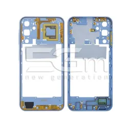 Средна рамка Син + NFC Samsung SM-A156 A15 5G | 5G-M