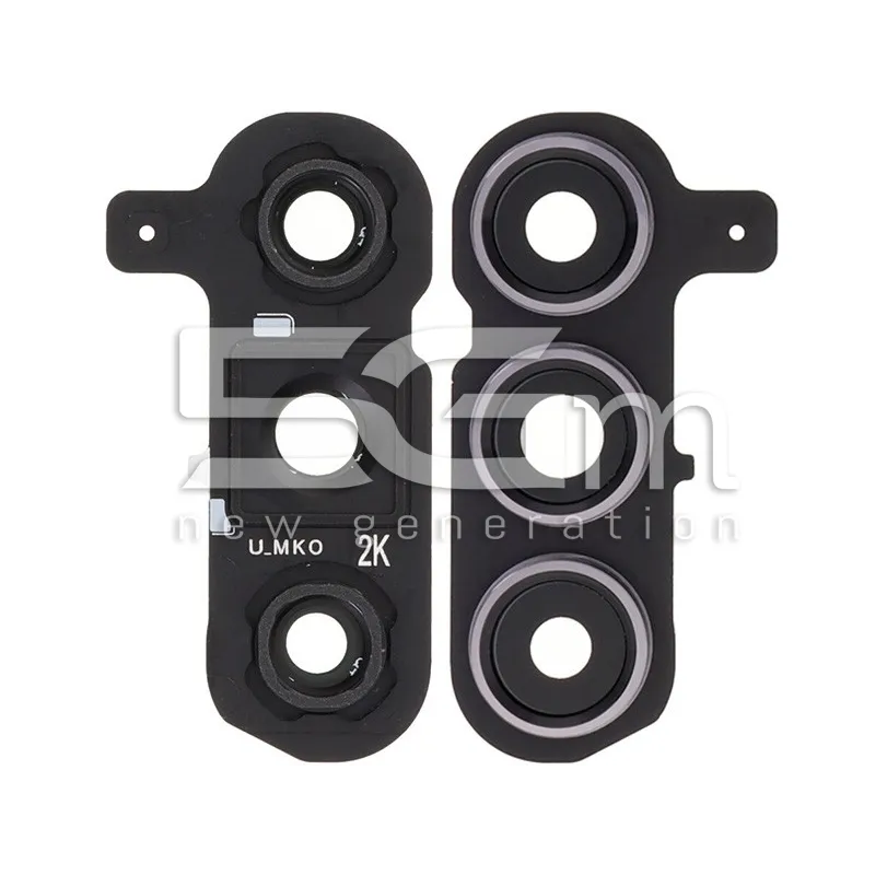 Vetrino Camera Posteriore + Frame Nero Samsung SM-S926 S24+ 5G | Store Online 5G-M