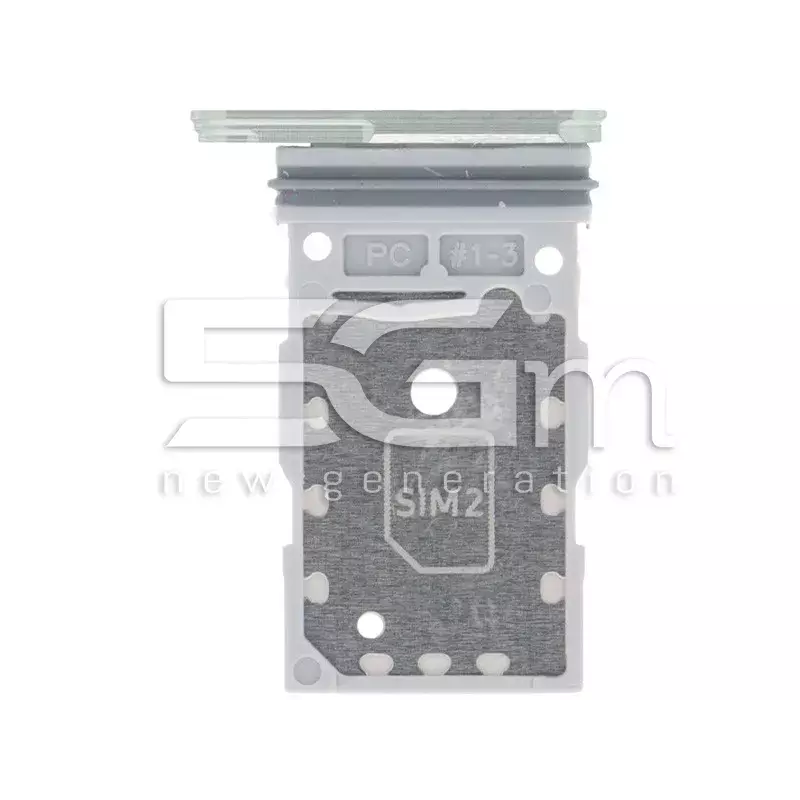 Supporto Dual Sim Card Jade Green Samsung SM-S921 - S926 S24+
