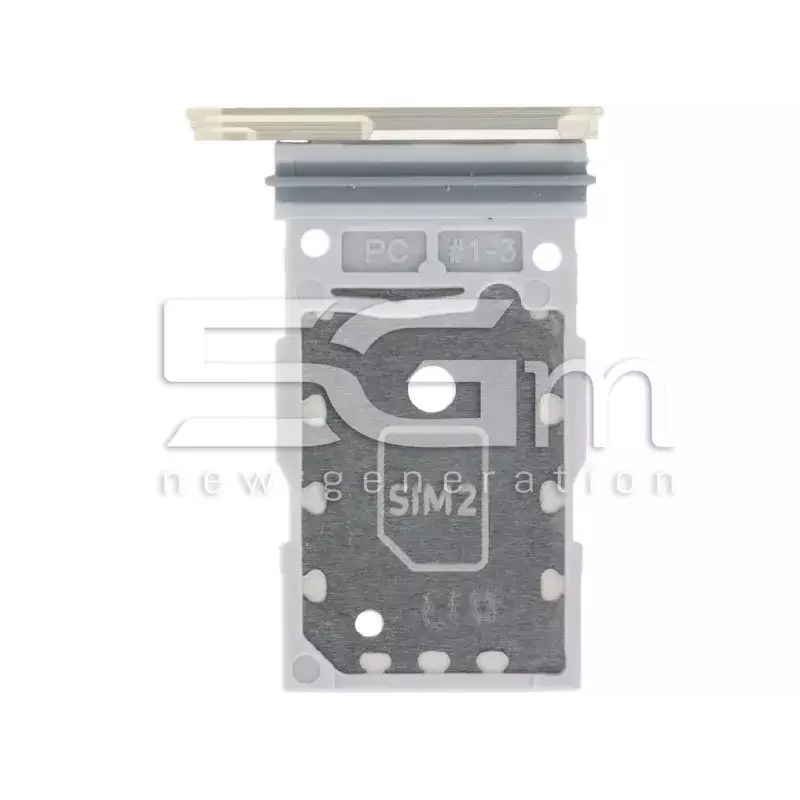 Supporto Dual Sim Card Amber Yellow Samsung SM-S921 - S926 S24+