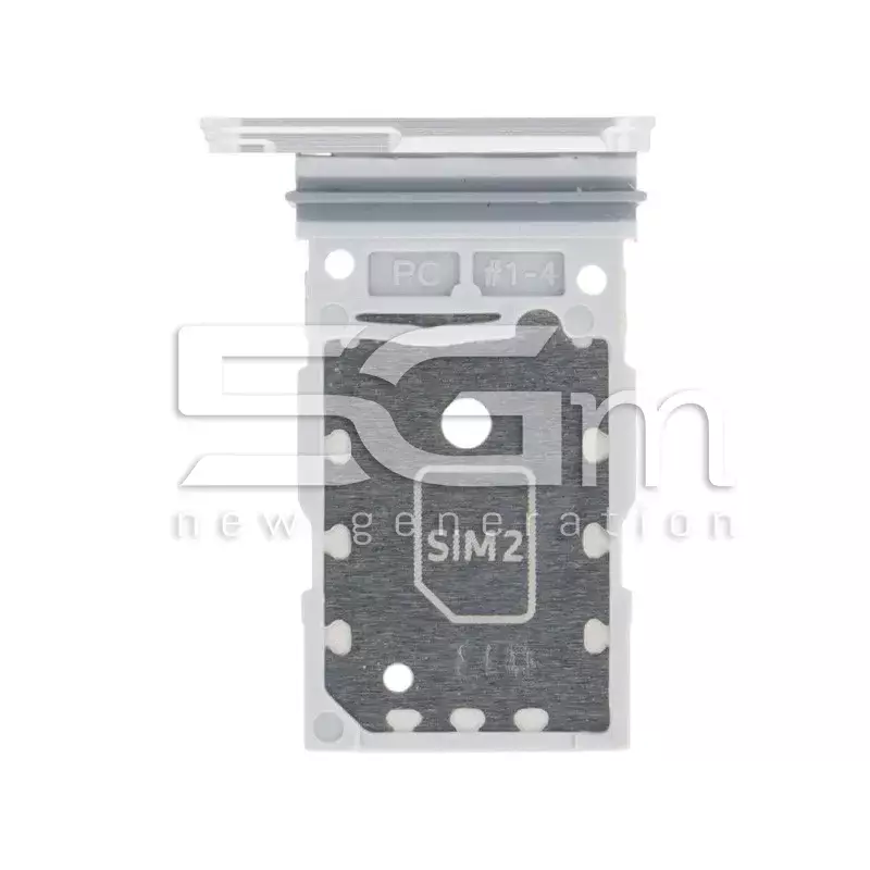 Supporto Dual Sim Card Marble Grey Samsung SM-S921 - S926 S24+