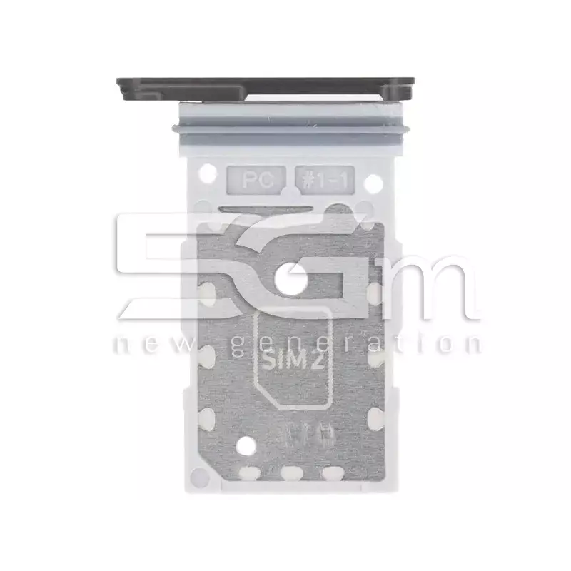 Supporto Dual Sim Card Onyx Black Samsung SM-S921 - S926 S24+
