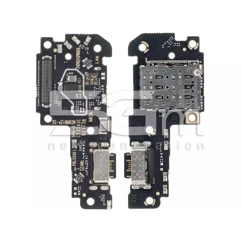 Connettore Di Ricarica + Board Xiaomi Redmi Note 12 Pro 5G (OEM)