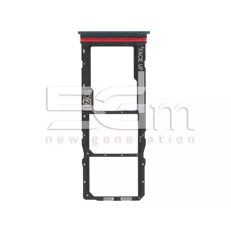 Supporto Dual Sim Card Sea Green Moto G04