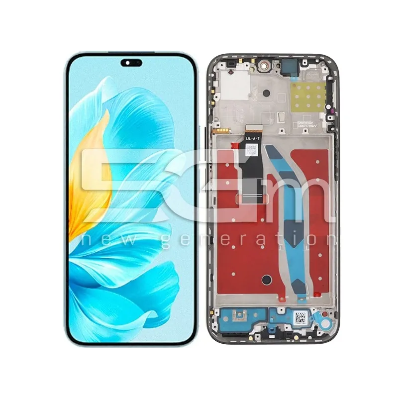 Écran Tactile + Châssis Noir Honor 200 Lite (PULLED) | 5G-M