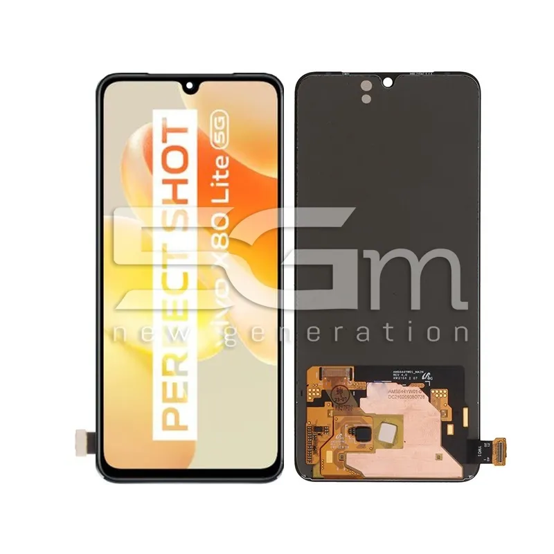 Display Touch Schwarz Vivo X80 Lite (ausgebaut) | 5G-M.com