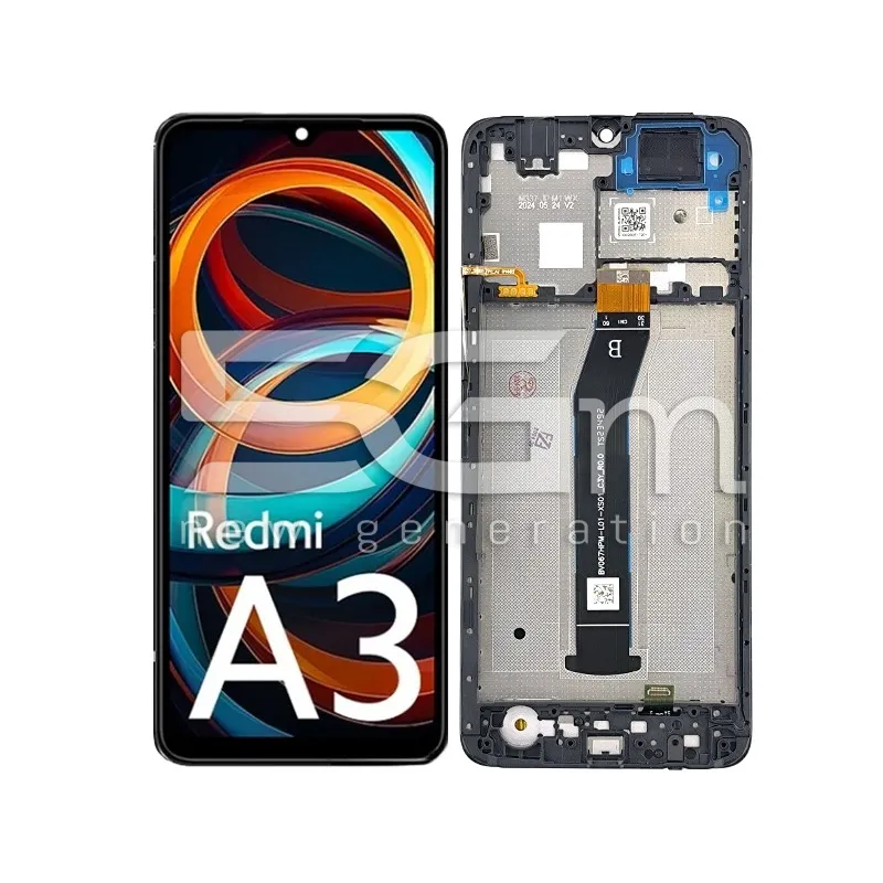 Display Touch + Frame Nero Xiaomi Redmi A3 (IPS) | Store Online 5G-M