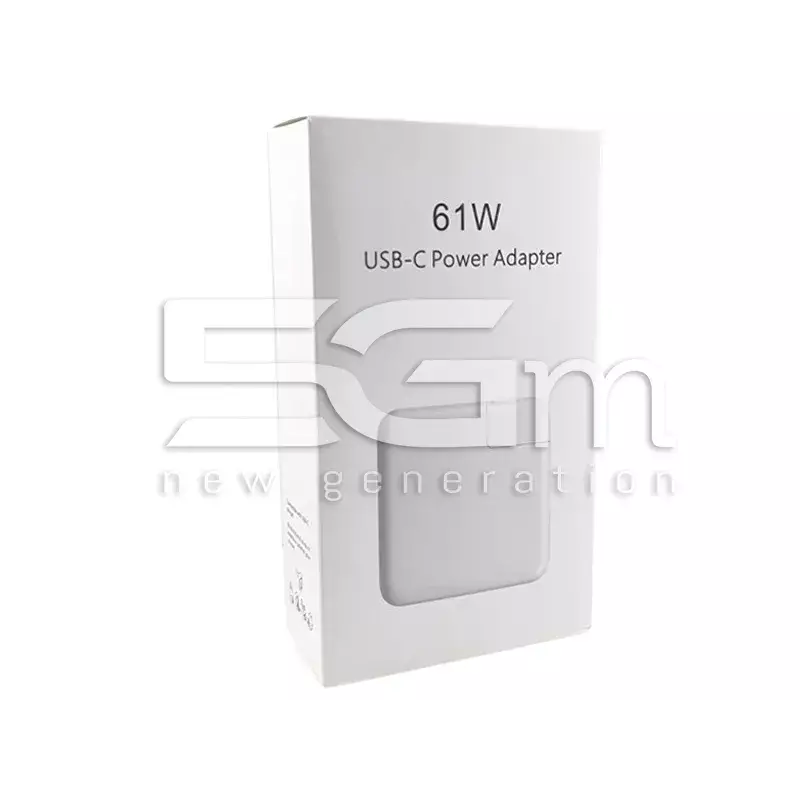 Caricatore 61W USB-C / Type-C MacBook Pro 13 A1706 (No Logo)
