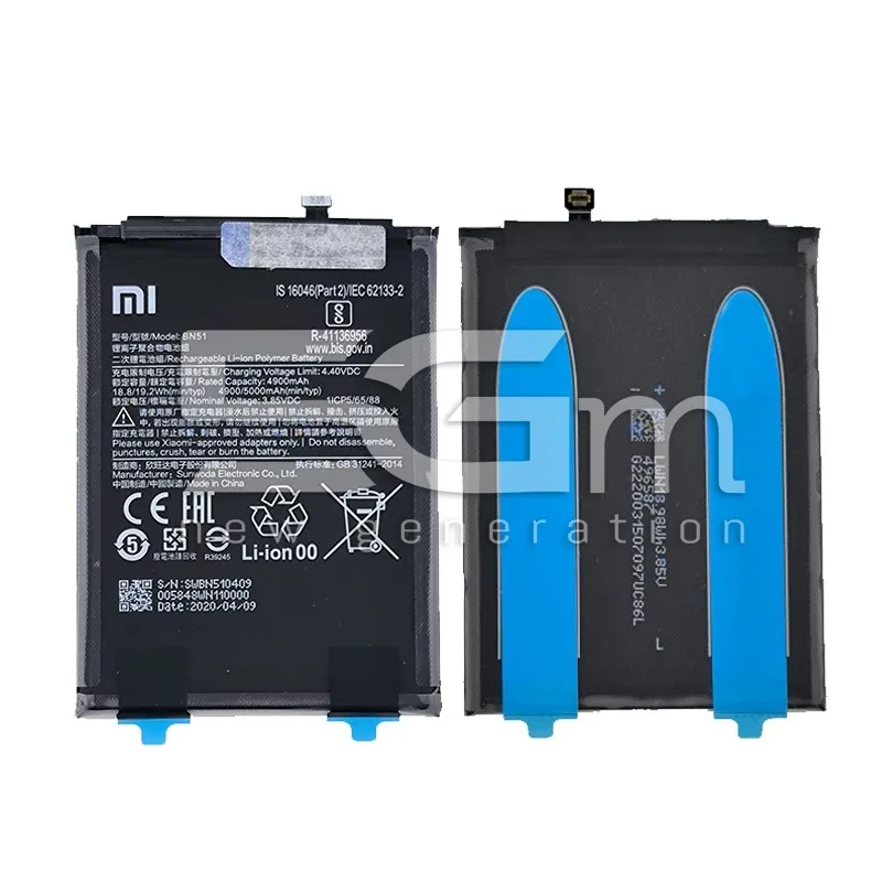 Akkumulátor BN51 5000mAh Xiaomi Redmi 8 - 8A Ori | 5G-M Webáruház