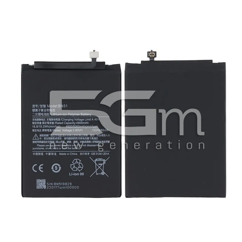 Batteria BN51 5000mAh Xiaomi Redmi 8 - 8A No Logo | Store Online 5G-M