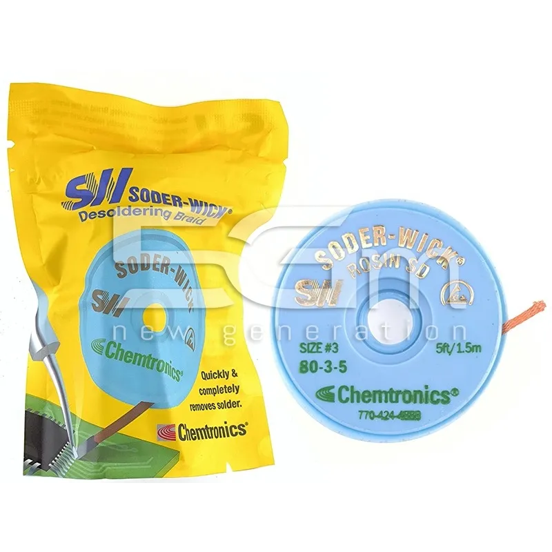 Trecciola Dissaldante Chemtronics 1.5mm | Soder-Wick No-Clean | 5G-M