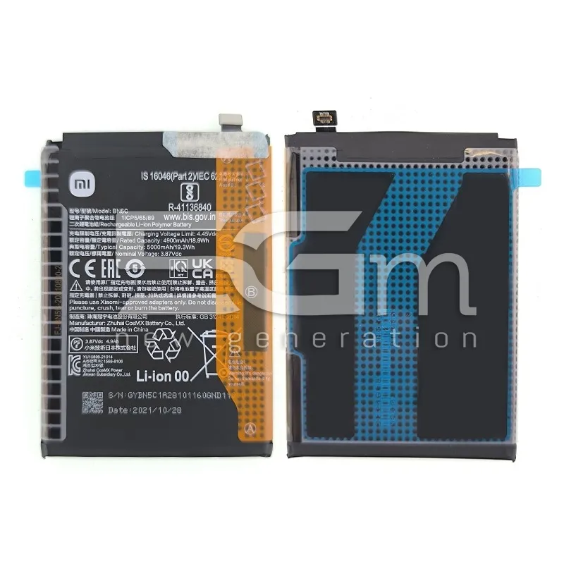 Batteria BN5C 5000 mAh Xiaomi Poco M4 Pro Ori | Store Online 5G-M