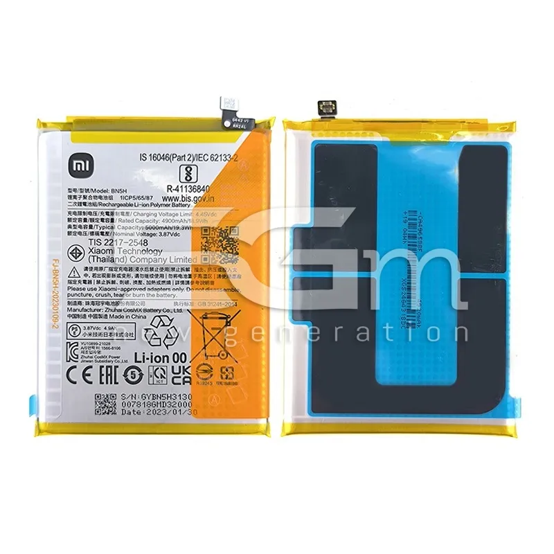 Akku BN5H 5000mAh Xiaomi Poco M4/M5/Redmi 10 5G Ori | 5G-M