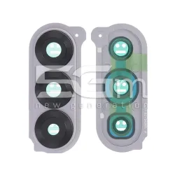 Vitre Caméra Arrière + Châssis Blanc Samsung SM-F956 Fold6 | 5G-M