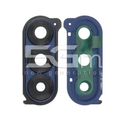 Verre Appareil Photo Arrière + Cadre Navy Samsung SM-F956 Fold6 | 5G-M
