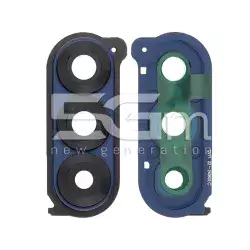 Vetrino Camera Posteriore + Frame Navy Samsung SM-F956 Fold6