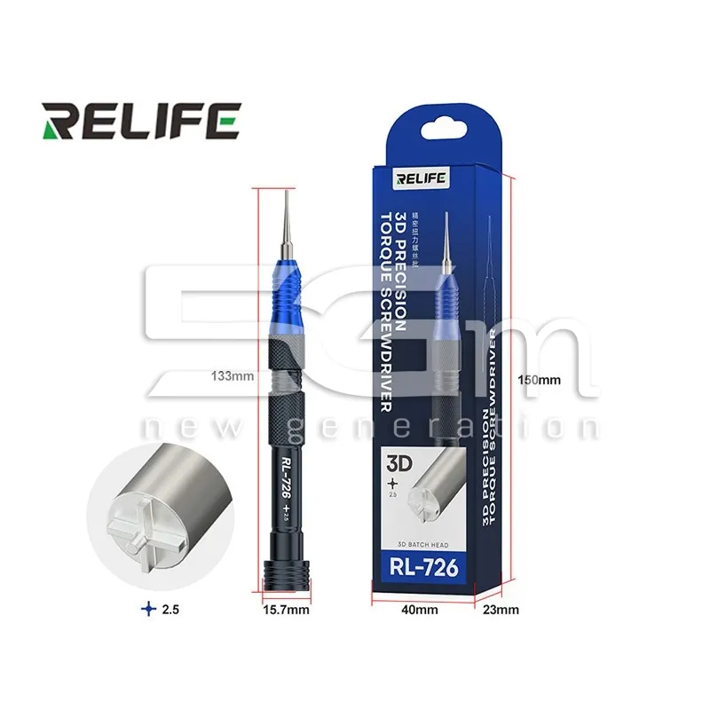 RELIFE RL-726 3D Drehmomentschraubendreher PCB+ | 5G-M Online Shop