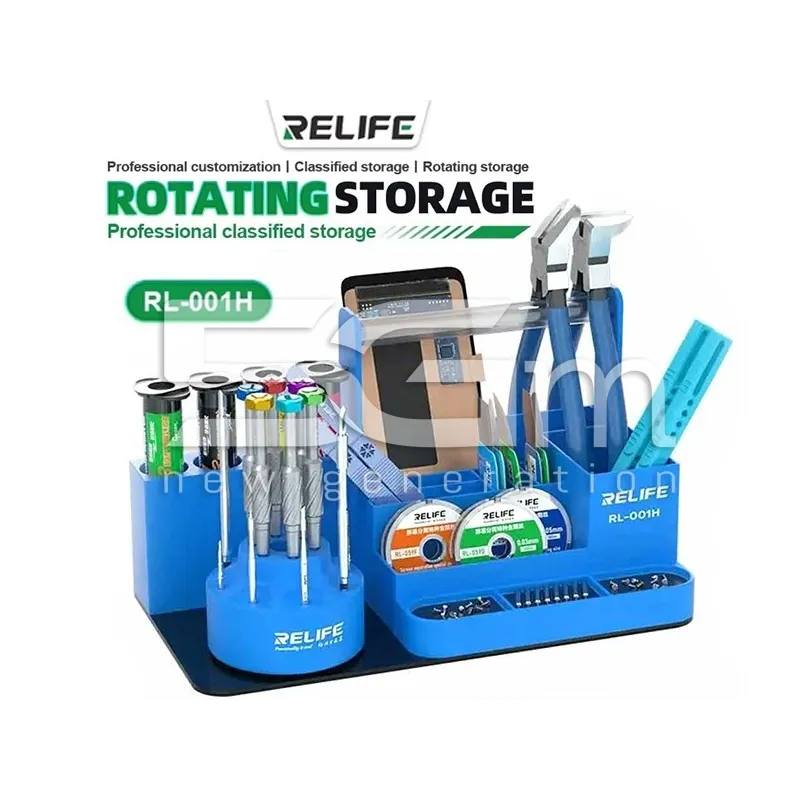 RELIFE RL-001H Porte-outils Rotatif Bleu | 5G-M