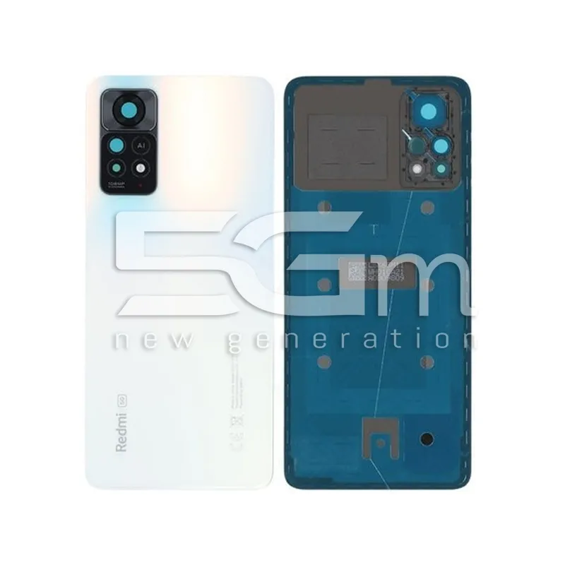 Cache Arrière Blanc Polaire Xiaomi Redmi Note 11 Pro 5G Ori | 5G-M