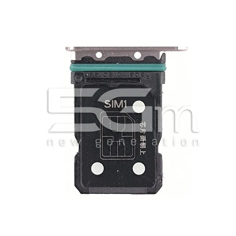Support Double Carte SIM Argent Galactique OPPO Find X3 Neo | 5G-M