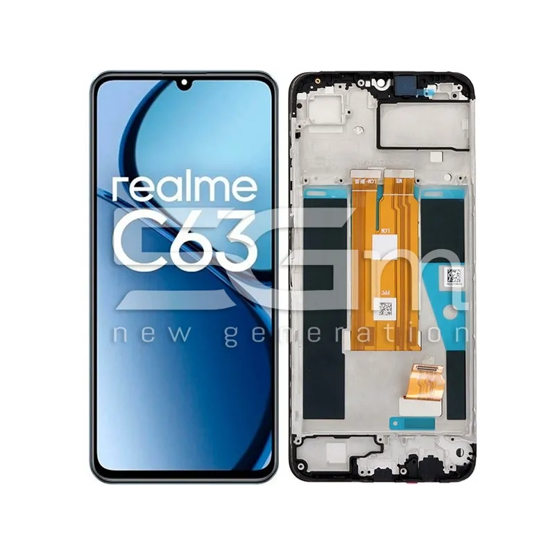 Display Touch + Frame Nero Realme C63 (PULLED) | Store Online 5G-M
