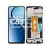 Ecrã Táctil + Ramă Negru Realme C63 (PULLED) | Magazin Online 5G-M