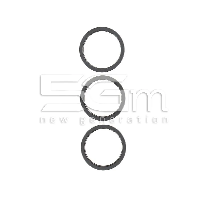 Frame Camera Posteriore Black Titanium iPhone 15 Pro Max (3PCS) | Store Online 5G-M