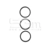 Camera Frame Achterzijde Black Titanium iPhone 15 Pro Max (3PCS) | Online Winkel 5G-M