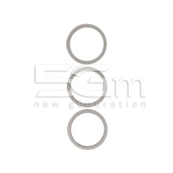 Frame Camera Posteriore White Titanium iPhone 15 Pro (3pcs)