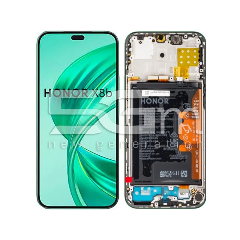 Display Touch Screen + Frame Glamorous Green Honor X8b Ori | Store Online 5G-M