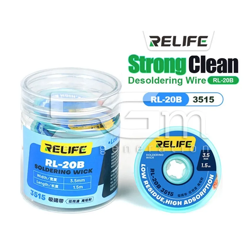 RELIFE RL-20B 3.5mm 1.5M Trecciola Dissaldante (1PCS) | Store Online 5G-M