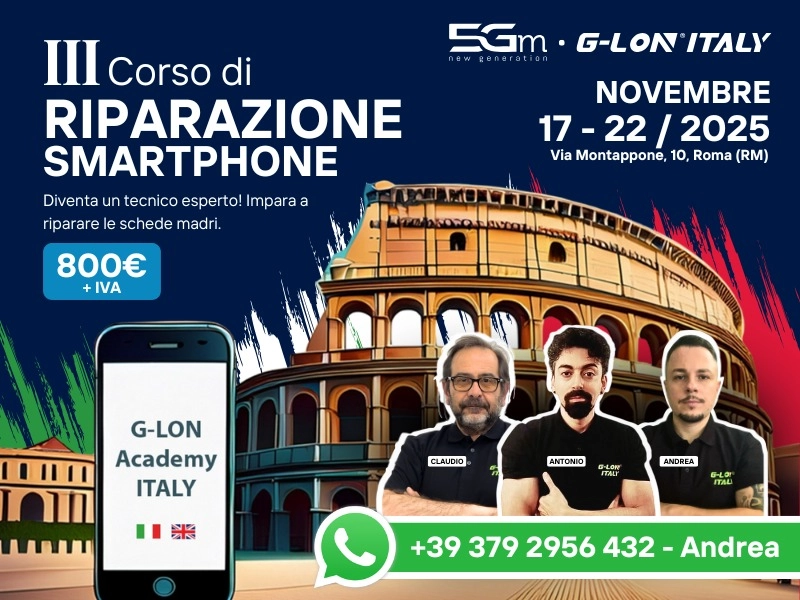 I maestri internazionali della microsaldatura Wyman Lau e Gino Morales ospiti di G-Lon Accademy.
